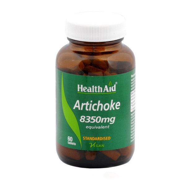 Health Aid Artichoke 8350mg 60tabs (Συμπλήρωμα Διατροφής Αγκινάρας)