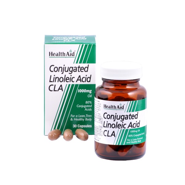 Health Aid Conjugated Linoleic Acid CLA 1000mg 30caps