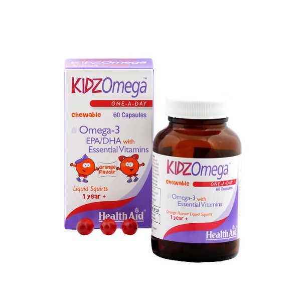 Health Aid KIDZ Omega with Vitamins 60caps