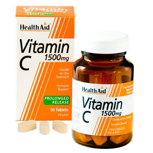 Health Aid Vitamin C 1500mg Prolonged Release 30tablets