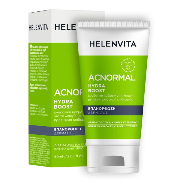 Helenvita ACNormal Hydra Boost Cream Ηydrating Cream for Face and Neck 60ml (Ενυδατική Κρέμα Λιπαρής με Τάση προς Ακμή Επιδερμίδας για Πρόσωπο & Λαιμό) Helenvita ACNormal Hydra Boost Cream Ηydrating Cream for Face and Neck 60ml (Ενυδατική Κρέμα Λιπαρής με Τάση προς Ακμή Επιδερμίδας για Πρόσωπο & Λαιμό)