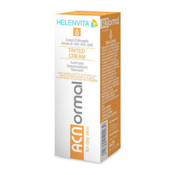 Helenvita ACNormal Tinted Cream (Κρέμα ημέρας για λιπαρή, με τάση προς ακμή, επιδερμίδα) 60ml