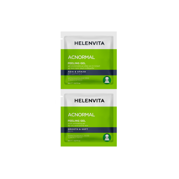 Helenvita ACNormal Peeling Gel 2x8ml (Gel απολέπισης για λιπαρή επιδερμίδα με τάση ακμής)