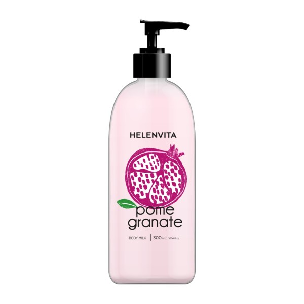 Helenvita <<Bath & Body>> Body Lotion Pomegranate 300ml (Γαλάκτωμα Σώματος με Εκχύλισμα Μύρτιλου)