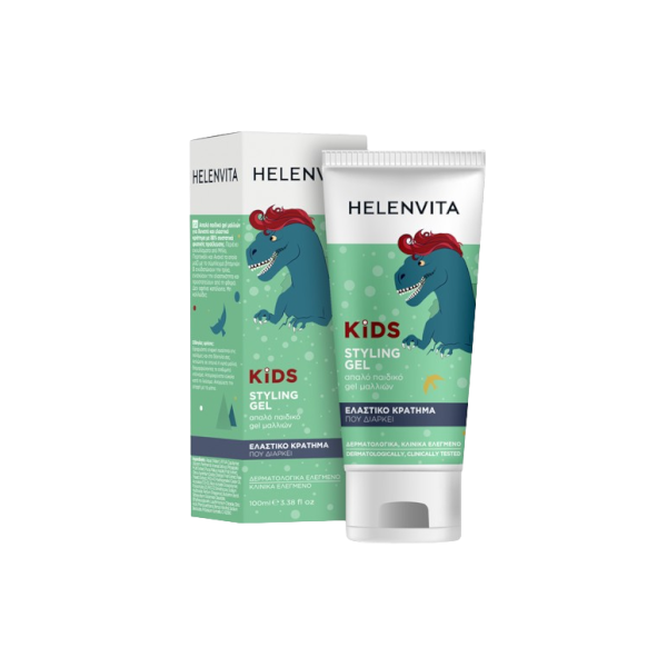 Helenvita Kids Dino Styling Gel 100ml (Απαλό Παιδικό Gel Μαλλιών)