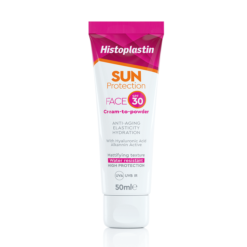 Heremco Histoplastin Sun Protection Face Cream to Powder SPF30 50ml (Αδιάβροχο Αντηλιακό Προσώπου) Heremco Histoplastin Sun Protection Face Cream to Powder SPF30 50ml (Αδιάβροχο Αντηλιακό Προσώπου)