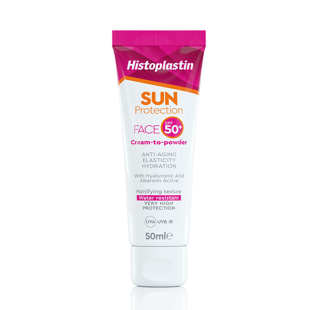 Heremco Histoplastin Sun Protection Face Cream to Powder SPF50 50ml (Αδιάβροχο Αντηλιακό Προσώπου) Heremco Histoplastin Sun Protection Face Cream to Powder SPF50 50ml (Αδιάβροχο Αντηλιακό Προσώπου)