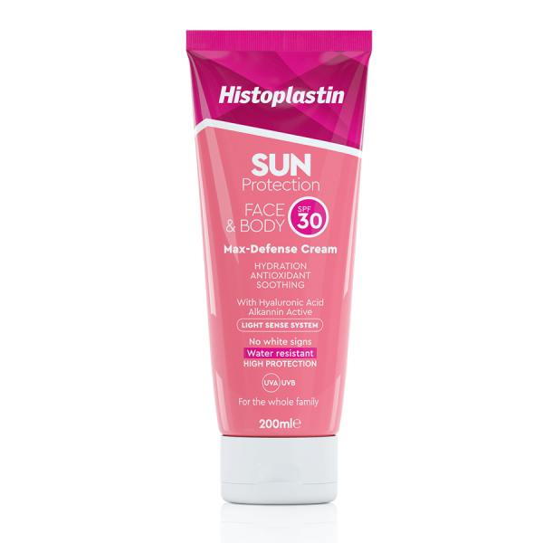 Heremco Histoplastin Sun Protection Cream Face & Body SPF30 200ml (Αντηλιακή κρέμα προσώπου και σώματος)