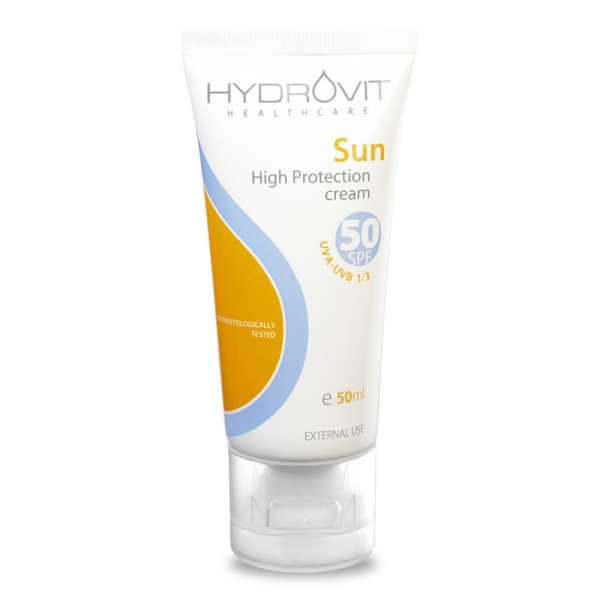 Hydrovit Sun High Protection Cream SPF50 50ml (Αντηλιακή Κρέμα Υψηλής Προστασίας)