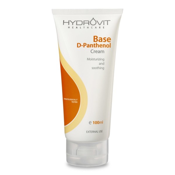 Hydrovit Base D-Panthenol Cream 100ml (Καθημερινή Ενυδατική Κρέμα με Πανθενόλη)