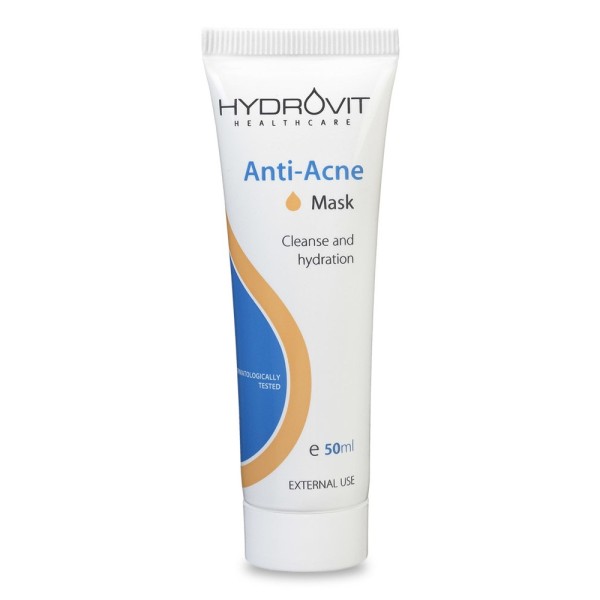 Hydrovit Anti-Acne Mask 50ml (Μάσκα με Λευκή Άργιλο, για Λιπαρά με Τάση Ακμής ή Ακνεϊκά Δέρματα)