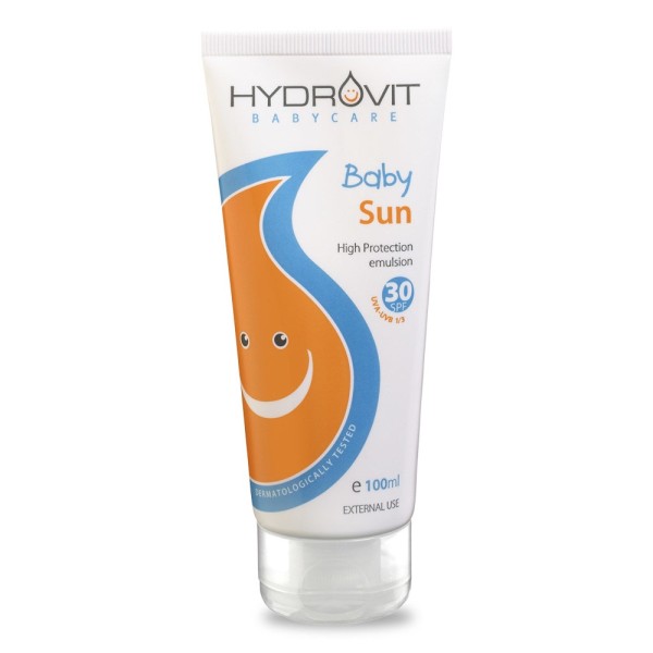 Hydrovit Baby Sun High Protection Emulsion SPF30 100ml (Αντηλιακό Γαλάκτωμα για Βρέφη & Παιδιά)