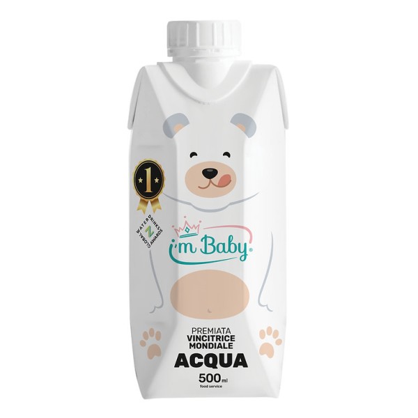 I'm Baby Acqua 0-13y 500ml (Συσκευασμένο νερό Tetra Pak)