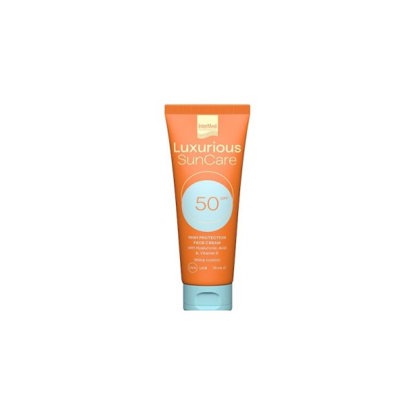 Intermed Luxurious Sun Care Face Cream SPF50 75ml (Αντηλιακή Κρέμα Προσώπου Υψηλής Προστασίας) Intermed Luxurious Sun Care Face Cream SPF50 75ml (Αντηλιακή Κρέμα Προσώπου Υψηλής Προστασίας)