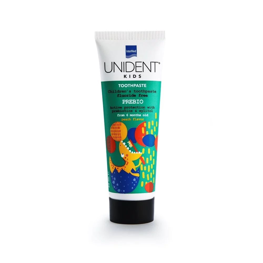 Intermed Unident-Kids Prebio Toothpaste 6m+ 50ml (Παιδική Οδοντόκρεμα χωρίς Φθόριο) Intermed Unident-Kids Prebio Toothpaste 6m+ 50ml (Παιδική Οδοντόκρεμα χωρίς Φθόριο)
