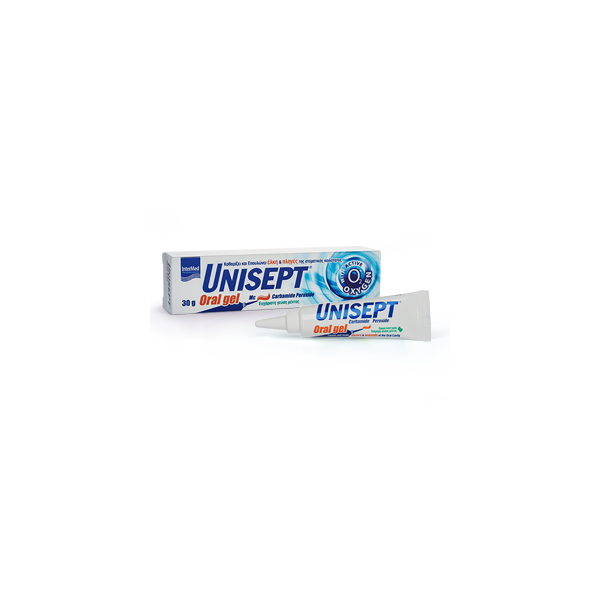 Intermed Unisept Oral Gel 30gr (Γέλη με Πολλαπλή & Μακράς Διάρκειας Δράση)