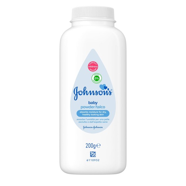 Johnson's Baby Powder Βρεφική Πούδρα 200gr