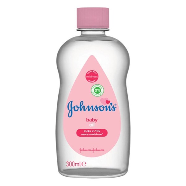 Johnson's Baby Oil 300ml (Ενυδατικό Λάδι για Μωρά & Ενήλικες)