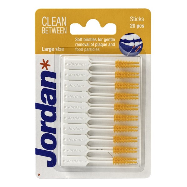 Jordan Clean Between Sticks Large Size 20pcs Jordan Clean Between Sticks Large Size 20pcs