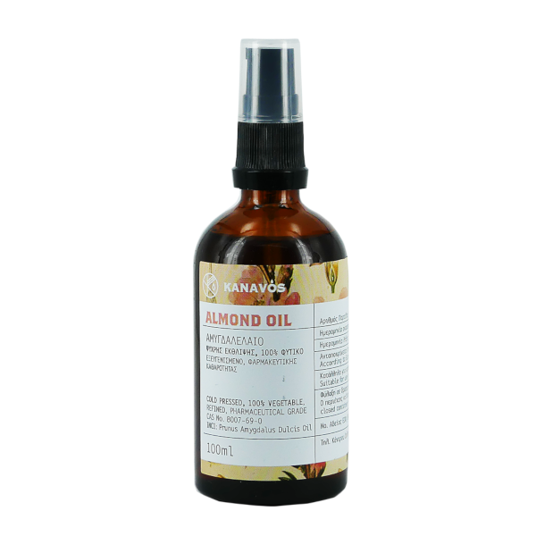 Kanavos Almond Oil 100ml (Αμυγδαλέλαιο)