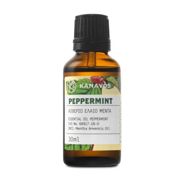 Kanavos Essential Oil Peppermint 30ml (Αιθέριο Έλαιο Μέντα)