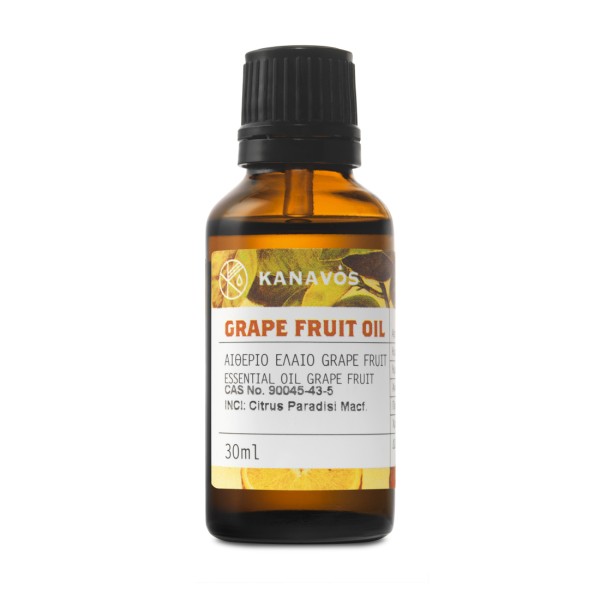 Kanavos Essential Oil Grapefruit 30ml (Αιθέριο Έλαιο Grapefruit)