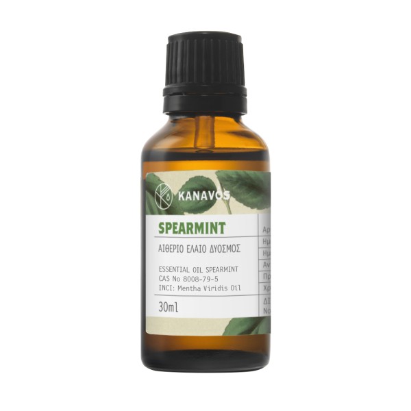 Kanavos Essential Oil Spearmint 30ml (Αιθέριο Έλαιο Δυόσμος)