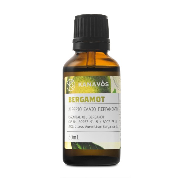 Kanavos Essential Oil Bergamotte 30ml (Αιθέριο Έλαιο Περγαμόντο)