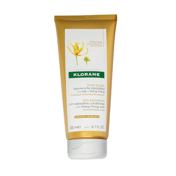 Klorane Κερί Ylang-Ylang Επανορθωτική Μαλακτική Κρέμα (Για μαλλιά εκτεθειμένα στον ήλιο) 200ml