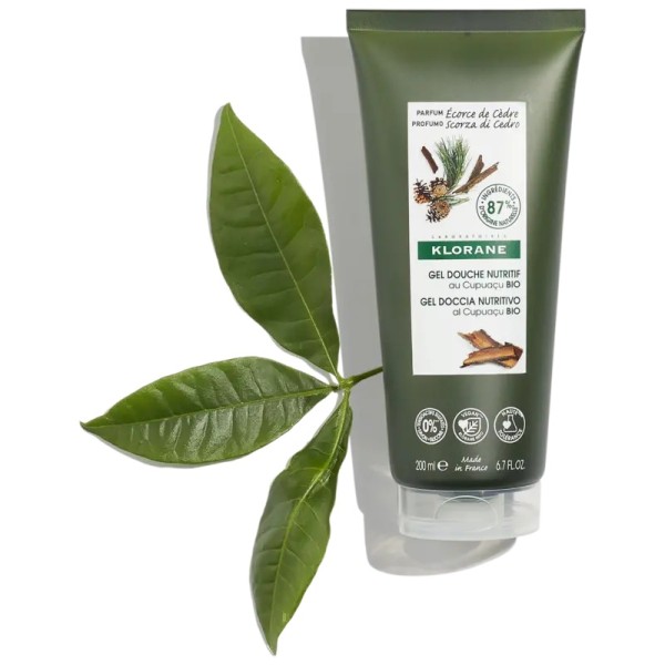 Klorane Cupuacu Nutrition Gel Douche Ecorce De Cedre 200ml
