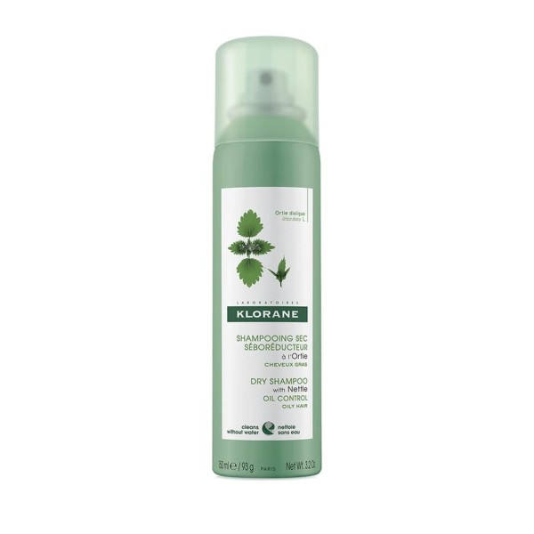 Klorane Τσουκνίδα Dry Shampoo / Ξηρό Σαμπουάν 150ml (Ρύθμιση σμήγματος, Μαλλιά με τάσεις λιπαρότητας)