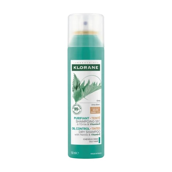 Klorane Ortie Dry Shampoo (Ξηρό Σαμπουάν με Τσουκνίδα για Λιπαρά Kαστανά/Mαύρα Μαλλιά) 150ml Klorane Ortie Dry Shampoo (Ξηρό Σαμπουάν με Τσουκνίδα για Λιπαρά Kαστανά/Mαύρα Μαλλιά) 150ml