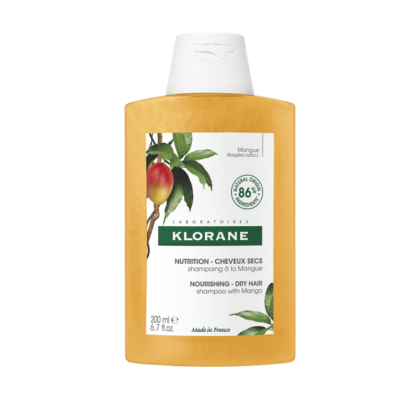 Klorane Mango Shampoo 200ml (Σαμπουάν Θρέψης με Βούτυρο Μάνγκο BIO - Ξηρά μαλλιά) | efarmakeio.gr Klorane Mango Shampoo 200ml (Σαμπουάν Θρέψης με Βούτυρο Μάνγκο BIO - Ξηρά μαλλιά) | efarmakeio.gr