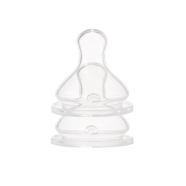 Korres Baby Silicon Teats Medium Flow Agali 3m+ 2pcs (θηλές σιλικόνης)