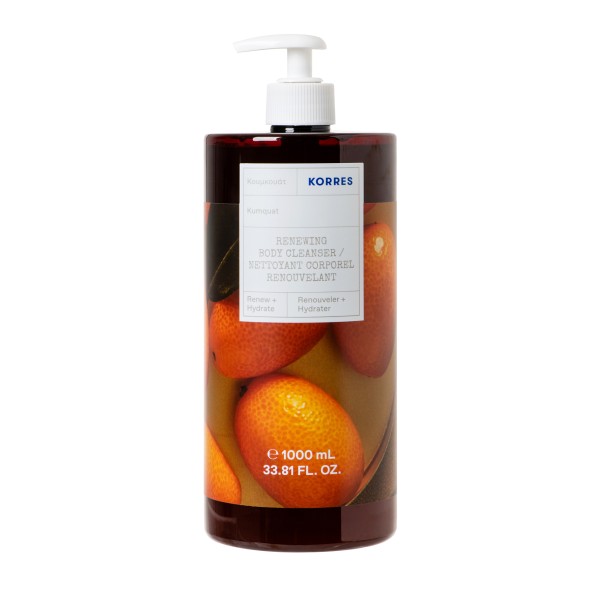 Korres Showergel Kumquat 1lt (Αφρόλουτρο Kumquat)