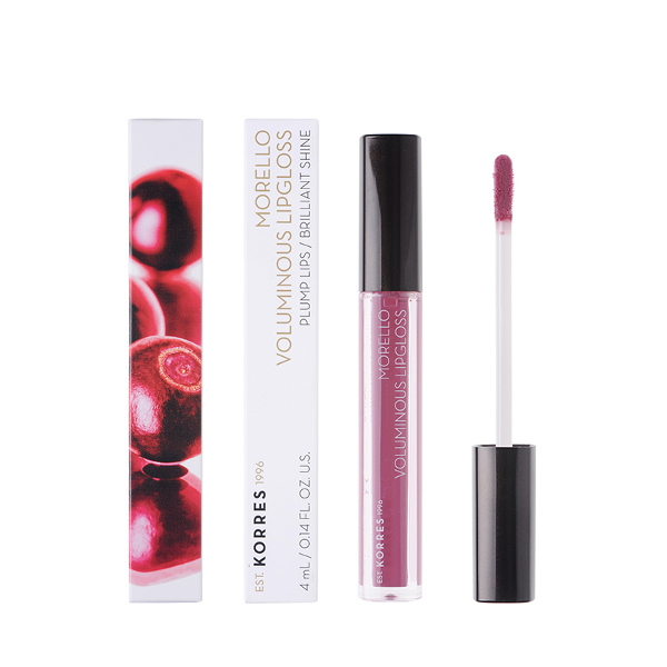 Korres Morello Voluminous Lipgloss 27 Berry Purple 4ml Korres Morello Voluminous Lipgloss 27 Berry Purple 4ml