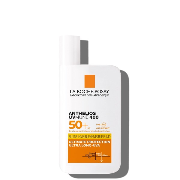 La Roche Posay Anthelios UVMUNE 400 Invisible Fluid Perfumed SPF50+ 50ml La Roche Posay Anthelios UVMUNE 400 Invisible Fluid Perfumed SPF50+ 50ml
