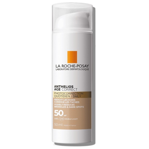 La Roche Posay Anthelios Age Correct Tinted Photocorrection Daily CC Cream SPF50 50ml (Αντηλιακή Κρέμα με Χρώμα κατά των Σημαδιών Γήρανσης) La Roche Posay Anthelios Age Correct Tinted Photocorrection Daily CC Cream SPF50 50ml (Αντηλιακή Κρέμα με Χρώμα κατά των Σημαδιών Γήρανσης)