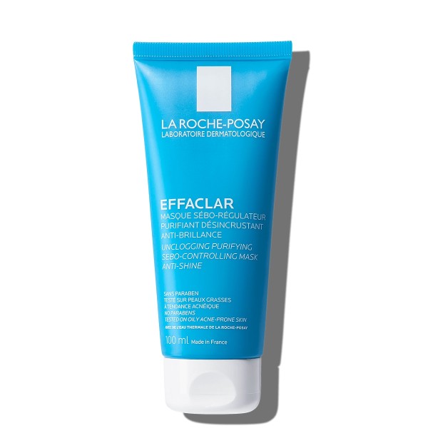 La Roche Posay Effaclar Masque 100ml (Μάσκα Καθαρισμού με Άργιλο που Απελευθερώνει τους Πόρους και Ρυθμίζει το Σμήγμα)