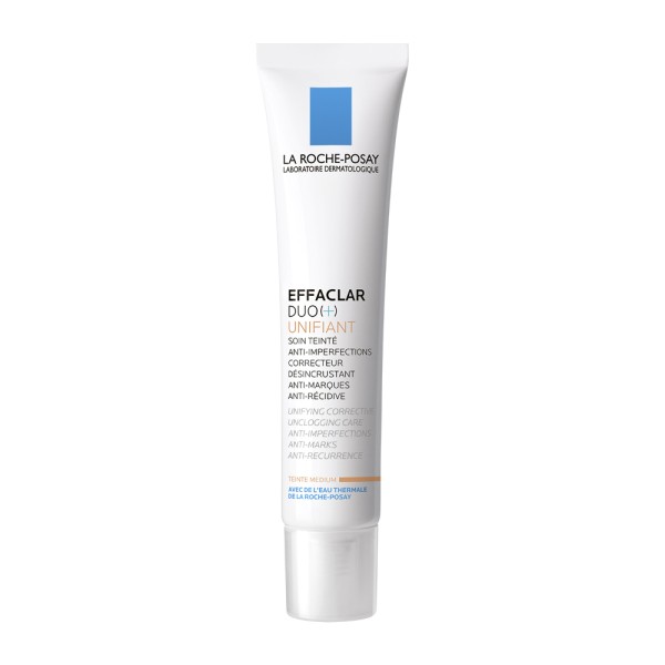 La Roche Posay Effaclar Duo(+) Unifiant Medium 40ml (Κρέμα με Χρώμα για Διόρθωση των Ατελειών και Ομοιόμορφο Τόνο)