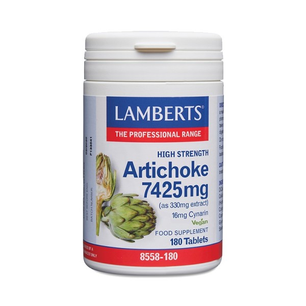 Lamberts Artichoke 7425mg 180tabs (Συμπλήρωμα Διατροφής Αγκινάρας για τη Δυσπεψία) Lamberts Artichoke 7425mg 180tabs (Συμπλήρωμα Διατροφής Αγκινάρας για τη Δυσπεψία)
