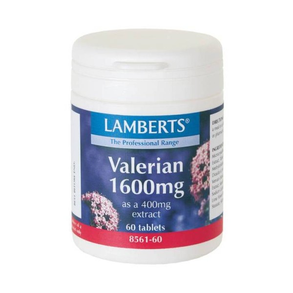 Lamberts Valerian 1600mg 60tabs Lamberts Valerian 1600mg 60tabs