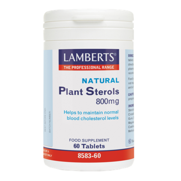 Lamberts Plant Sterols των 800mg 60tabs Lamberts Plant Sterols των 800mg 60tabs
