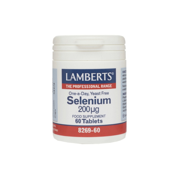 Lamberts Selenium 200mg 60ταμπλέτες Lamberts Selenium 200mg 60ταμπλέτες
