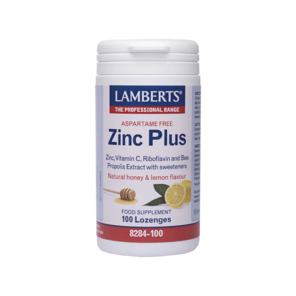 Lamberts Zinc Plus Lozenges 100 καραμέλες Lamberts Zinc Plus Lozenges 100 καραμέλες