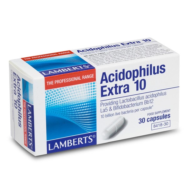 Lamberts Acidophilus Extra 10 (milk free) 30caps Lamberts Acidophilus Extra 10 (milk free) 30caps