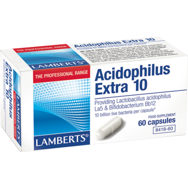 Lamberts Acidophilus Extra 10 (milk free) 60caps Lamberts Acidophilus Extra 10 (milk free) 60caps