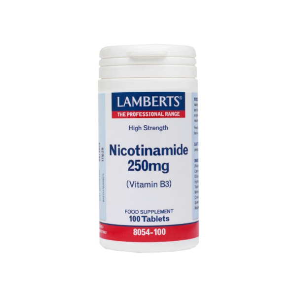 Lamberts Nicotinamide 250mg 100ταμπλέτες Lamberts Nicotinamide 250mg 100ταμπλέτες