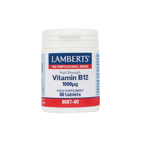 Lamberts Vitamin B12 1000mg 60ταμπλέτες Lamberts Vitamin B12 1000mg 60ταμπλέτες