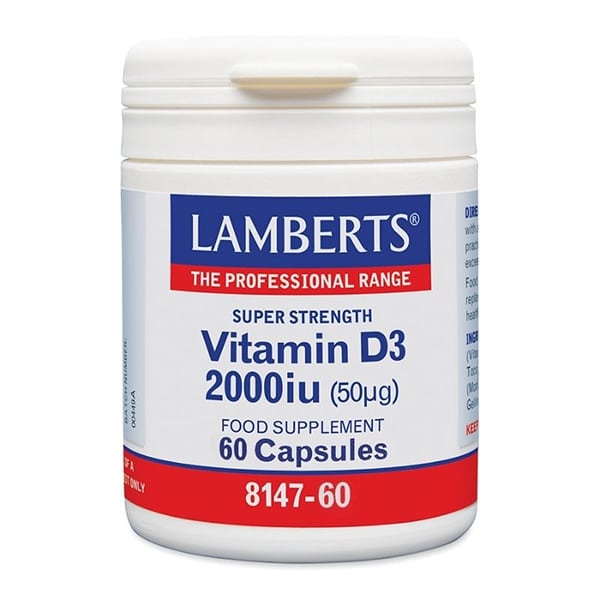 Lamberts Vitamin D3 2000iu 60caps Lamberts Vitamin D3 2000iu 60caps